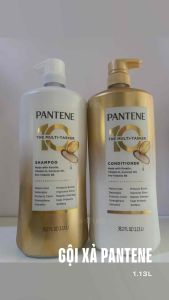 [CẶP 2 CHAI GỘI XẢ - Mẫu mới] Dầu gội xả Pantene The Multi-Tasker 10 in 1 chai 1.13 lit của Mỹ