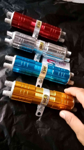 Tabung Hawa Racing CNC Big Size Panjang Tabung 12 cm set Breket