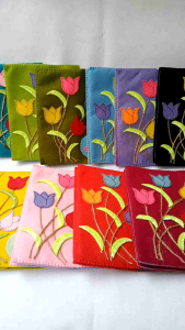 sampul Al Quran flanel uk A5