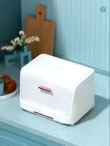 UV disinfection kitchen bowl rack supplies table storage box cupboard