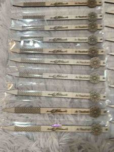 Penunjuk Al-Quran Wooden 18cm x 1cm | Free Custom Name