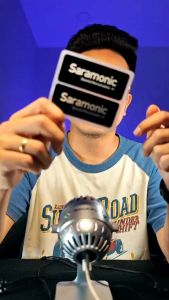Micro Thu Âm Saramonic SmartMic MTV500 Kiểu Dáng Vintage - Chuyên Livestream Podcast ĐIỆN THOẠI MÁY TÍNH