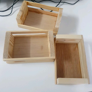 กล่องไม้ ถาดไม้ เอนกประสงค์ หน้ากว้าง 20/30/40ซม