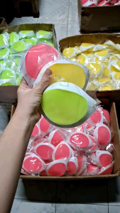 หน้ากากฟองน้ำ - หน้ากากกันฝุ่น - หน้ากากกันสารเคมี - หน้ากากเกษตร - แพ็ค 3612 - คละสี