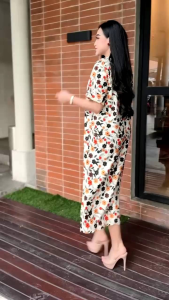 Daster Dress Terbaru Busui 2025 Lengan Pendek Motif Bes Seller