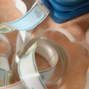 NAME TAG BLANK STICKERS: 20 Pieces 1X2 Inches