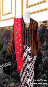 Atasan Kebaya Batik Lurik Kutubaru Dewasa