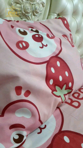 ผ้าปูที่นอน 5 ชิ้น ผ้าปูที่นอน 1 ปลอกหมอน 2 ปลอกหมอนข้าง 2 เลือกสีเลือกลายได้ ผ้าปูที่นอนคุณภาพดี ดีไซน์สวยงาม