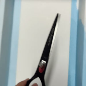 Barber scissors black color: 5.5 inch