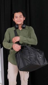 Tas Travel Bag Jumbo Besar Tas Pakaian 60 Liter Tas Mudik Kapasitas Besar Tas Traveling