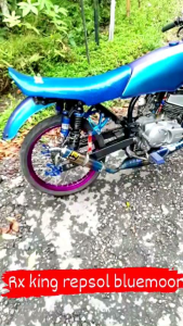 Knalpot Racing RCB RX King Kolong Repsol Full Stainless Model Ninja Suara Garing Kemrincing