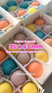 Kertas cupcake 95x43 mm isi 1000 pcs / paper cupcake / kertas snack