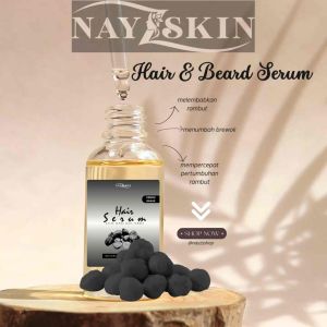 NAYZSKIN Serum Rambut Penumbuh Brewok Organik (Bakar)