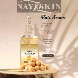 NAYZSKIN Serum Rambut Ekstrak Kemiri Murni (gold)