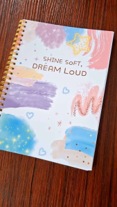 Minimalist Pastel Pink Writing Notebook 60 Leaves