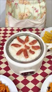 Asma Multi-Function Electric Rice Cooker-2.5L Household Cooking Pot with Non-Stick Inner Pot for 1-3 People Ideal for Cooking Rice and Porridge