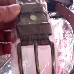 Kalewensen Stingray Synthetic Leather Belt 007 (Brown)