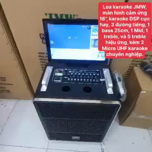 Loa Karaoke Di Động Tích Hợp Màn Hình Cảm Ứng JMW 101 Hàng Chính Hãng Bảo Hành 12 Tháng Trên Toàn Quốc