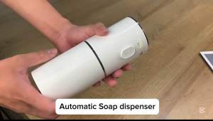 Automatic Foam Soap Dispenser Touchless | USB Rechargeable Hand Sanitizer Pump | Induction Sensor