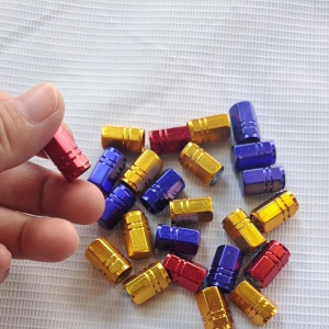 จุกลม จุกปิดรูลม จูบปิดลมยาง ฝาปิดลมยาง สำหรับรถยนต์ จักรยานยนต์ ประเภทเล็กน้อย สมบูรณ์และดี