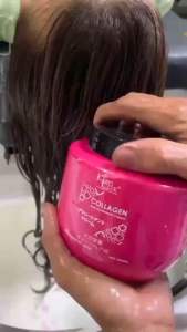 Hấp dầu Kenlox collagen và protein siêu mềm mượt phục hồi tóc khô xơ giảm gãy rụng hũ dung tích 1000ml ( gồm 5 màu : màu đỏ màu hồng màu xanh màu cam màu vàng )