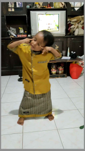 setelan baju koko anak laki-laki model koko sarung celana Ghazwan el-fath