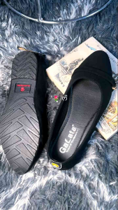 Sepatu flatshoes wanita sepatu blackpanda model pariasi simpel L2-199