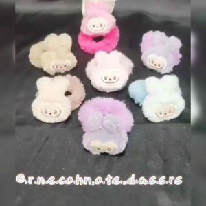 IKAT RAMBUT LABUBU IMPORT PREMIUM / SCRUNCHIE LABUBU VIRAL / IKAT RAMBUT LABUBU LUCU / IKAT RAMBUT BULU LABUBU / LABUBU CUTE HAIR TIE / SBL8238