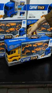 Mainan Mobil Truck Konstruksi Alat Berat & Excavator Diecast Kado Anak