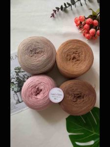 Yarn - Sợi Lông thỏ (Angora 50%) + Vissco 40% + Chất co giãn 10% - Sợi bốn mùa siêu mềm mượt có độ co giãn