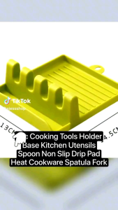 🌹READY STOCK🌹 Holder Spatula Storage Silicone Kitchen Utensil Stand Storage Pot Lid Holders Alat Simpanan Spatula 厨房收纳架