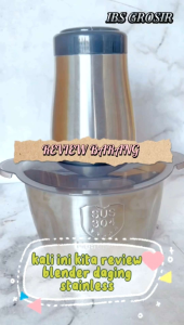 IBS Blender Daging Stainless 2L Blender Daging Multifungsi