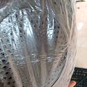 Piring Hajatan Bahan Plastik Isi 12 Piring Piring Rotan