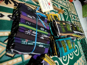 Sarung LAMIRI MGT S 90 Jahit Tengah Lengkap Tas