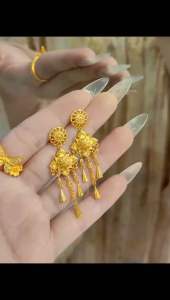 (Bebas beli 2 dapat bonus) A184 COD Anting juntai manis titanium wanita original nikah