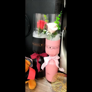 Bó hoa hồng sáp thơm 1 bông mẫu mới nhất siêu sang quà tặng các ngày lễ