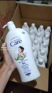 Combo 3 Sữa Tắm Dê White Care 9X 1200ml Sáng Mịn Hơn Thơm Lâu Hơn