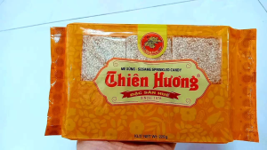 Mè xửng vàng Thiên Hương 225g đặc sản Huế date luôn mới