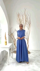 MELODY DRESS PRODUK HALWA.apparel / GAMIS MURAH ELEGAN LARIS TERBARU