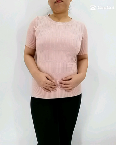 RM Korean Style Knitted Blouse 20102