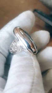 Authentic Besi towo gred A silver handmade ring