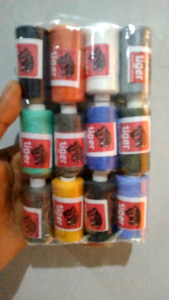 Benang Jahit Tiger 1 Lusin 12 Pcs Warna Random