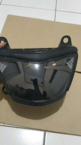 Headlamp Reflektor & Lampu Depan Custom Hitam Smoke Kawasaki Ninja R 150