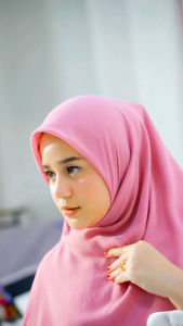 hijab segi empat jumbo voal Arrafi 439 kerudung jilbab squer polos murah