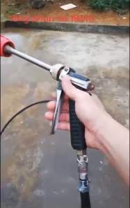 Súng Phun Thuốc Sâu - Súng Xịt Rửa Xe Áp Lực Đầu Loa Đỏ