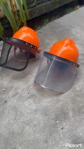 MŨ CẮT CỎ - MŨ BẢO HỘ KHI CẮT CỎ