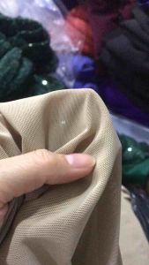 Vải voan lưới đen kết hạt bẹc trắng co giãn nhẹ mềm mại (khổ 1m5)may đầm váy  áo kiểu thiết kế thời trang
