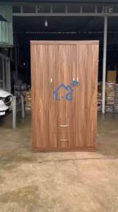 [GIAO HÀNG HỎA TỐC HCM] TỦ GỖ MDF 3 CÁNH – HIỆN ĐẠI SANG TRỌNG ((T3C-MDF)