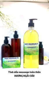 Dầu Mát Xa Ngải Cứu Tinh Chất Thiên Nhiên - Giảm Đau Nhức Thư Giãn Tức Thì | Dầu Xoa Bóp Ngải Cứu Đông Y Chính Hãng