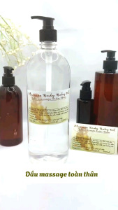 Dầu_ Baby_ Oil_ Màu Trắng Trong Suốt Không Màu Không Mùi Cho Da Nhạy Cảm